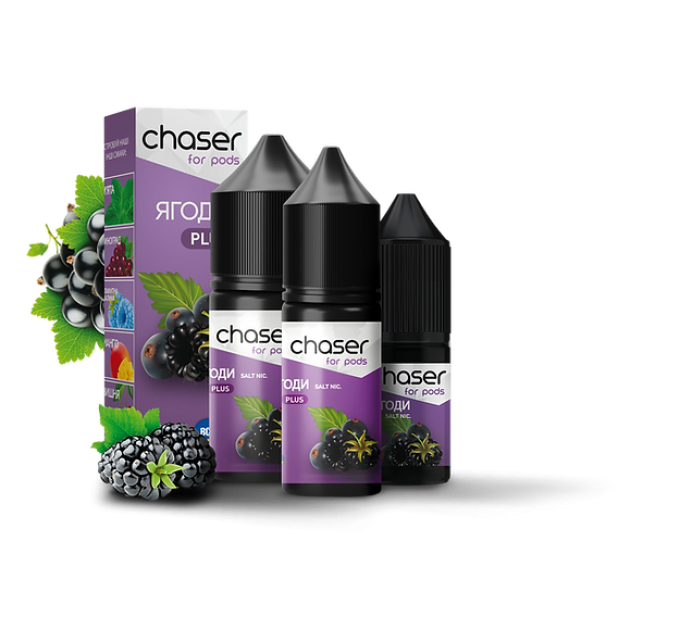 Рідина Chaser 30 мл 30 мг зі смаком Ягід (Berries)