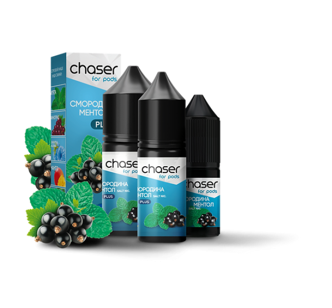 Рідина Chaser 30 мл 30 мг зі смаком Ментола Смородини (Menthol Currant)