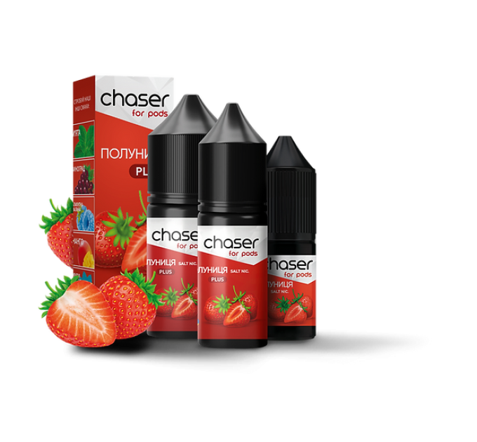 Рідина Chaser 30 мл 50 мг зі смаком Полуниці (Strawberry)