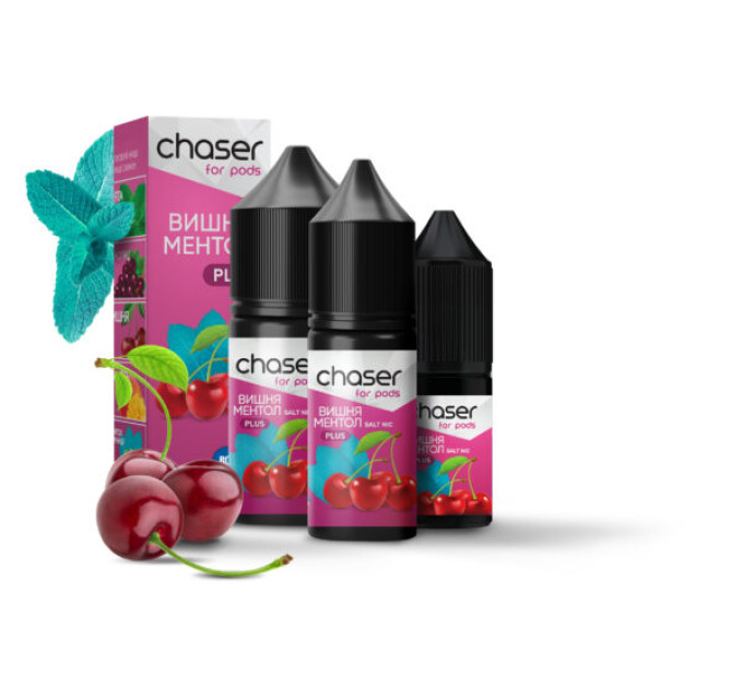 Рідина Chaser 30 мл 30 мг зі смаком Вишні Ментол (Cherry Menthol)