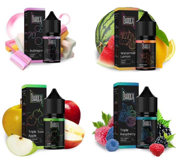 Рідина Chaser Black 15 мл на сольовому нікотині