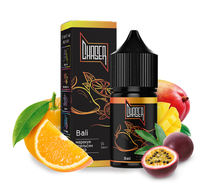 Рідина Chaser Black Salt 30 мл 50 мг зі смаком Bali (Bali)