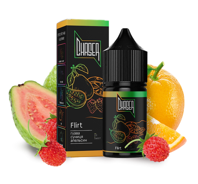 Рідина Chaser Black Salt 30 мл 50 мг зі смаком Flirt (Flirt)