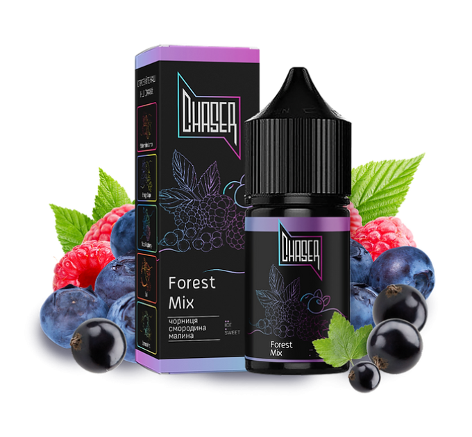 Рідина Chaser Black Salt 15 мл 50 мг зі смаком Лісовий Мікс (Forest Mix)