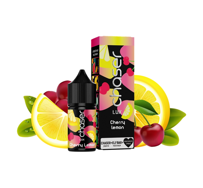 Рідина Chaser Lux 30 мл 65 мг зі смаком Вишні та Лимона (Cherry Lemon)