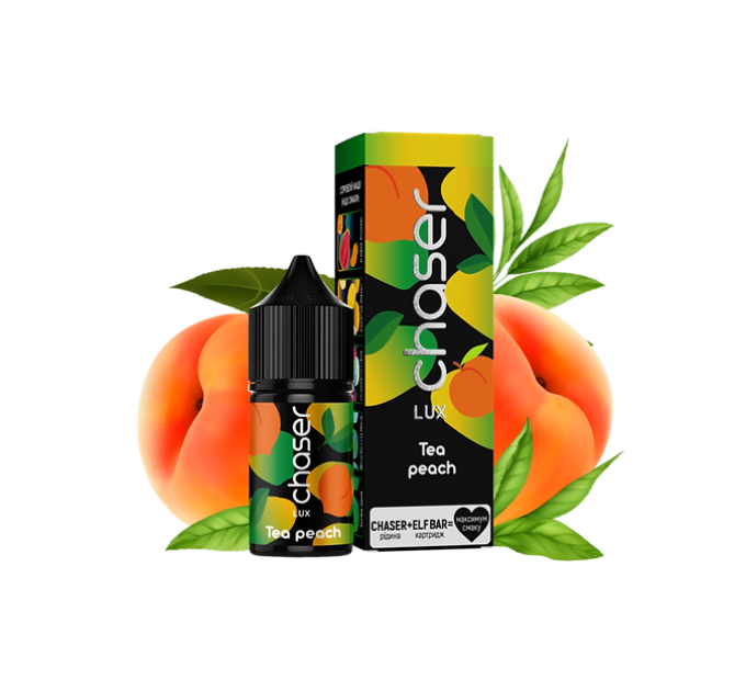 Рідина Chaser Lux 30 мл 65 мг зі смаком Персикового Чаю (Tea Peach)