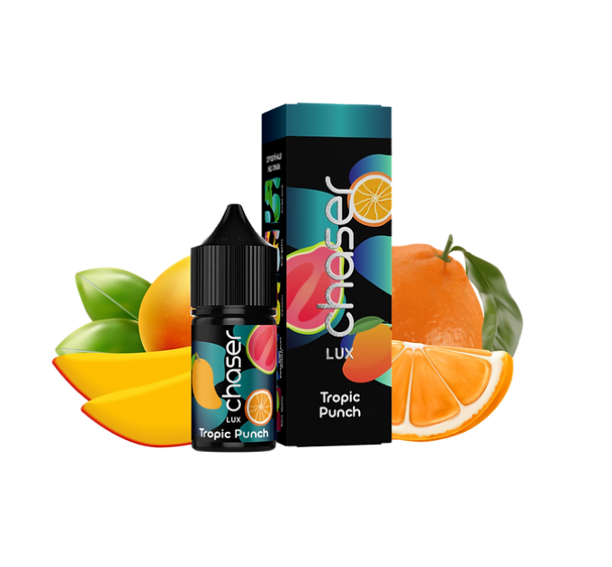 Рідина Chaser Lux 30 мл 65 мг зі смаком Тропічного Пуншу (Tropic Punch)