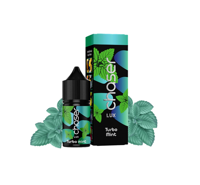 Рідина Chaser Lux 30 мл 30 мг зі смаком Турбо М'яти (Turbo Mint)