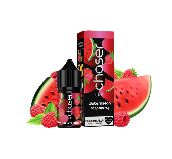 Рідина Chaser Lux 30 мл 65 мг зі смаком Кавуна і Малини (Watermelon Raspberry)