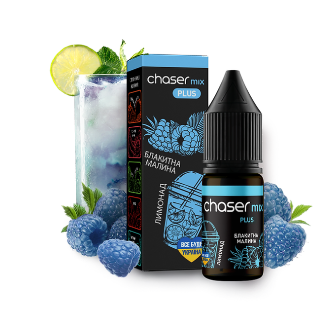 Рідина Chaser Mix Salt 10 мл 50 мг зі смаком Блакитної Малини та Лимонаду (Blue Raspberry Lemonade)