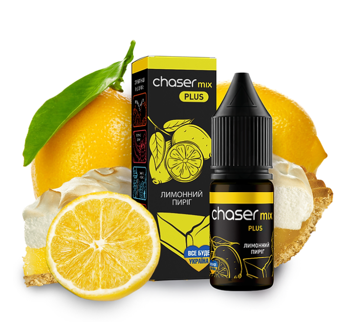 Рідина Chaser Mix Salt 10 мл 60 мг зі смаком Лимонного Пирога (Lemon Pie)