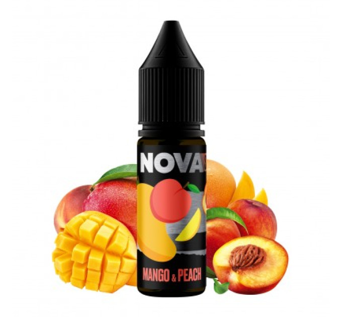 Рідина Chaser Nova Salt 15 мл 30 мг зі смаком Манго і Персика (Mango Peach)
