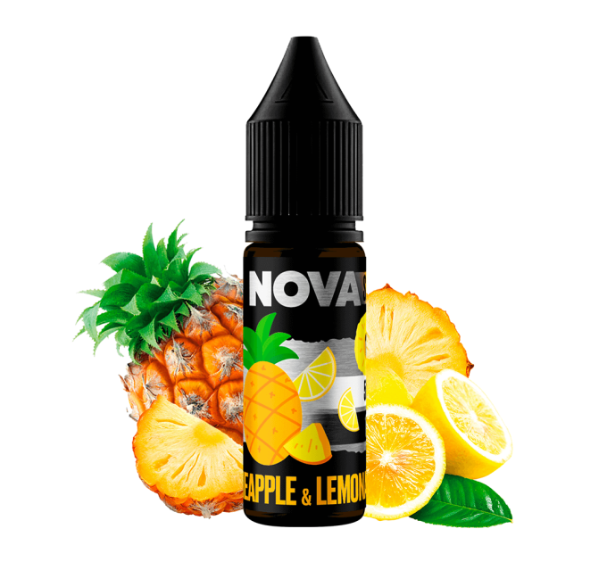 Рідина Chaser Nova Salt 15 мл 30 мг зі смаком Ананаса і Лимонаду (Pineapple Lemonade)