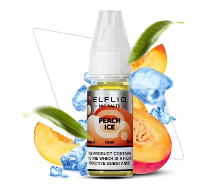 Сольова рідина Elf Liq 10 мл 50 мг Peach (Персик)