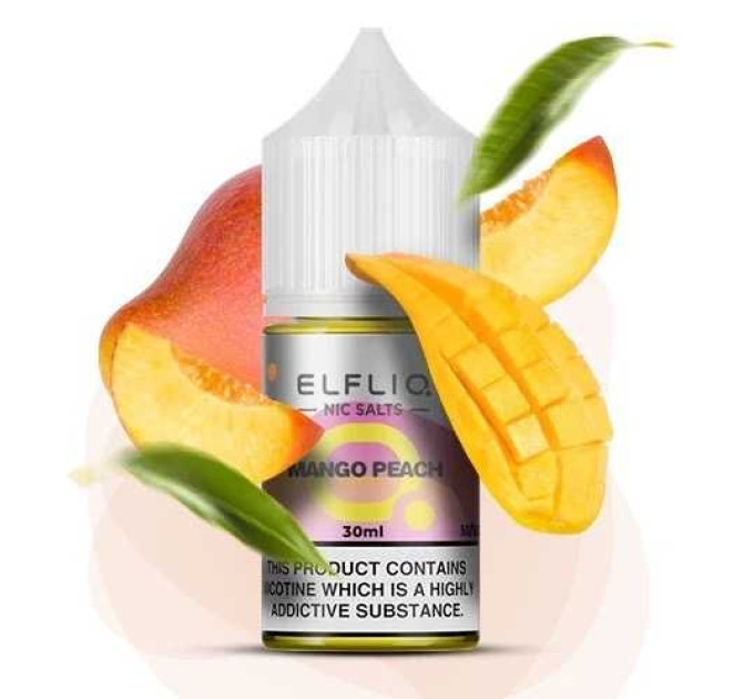 Сольова рідина Elf Liq 30 мл 50 мг Mango Peach (Манго Персик)