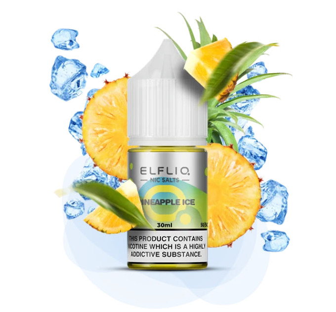 Сольова рідина Elf Liq 30 мл 50 мг Pineapple Ice (Ананас Лід)