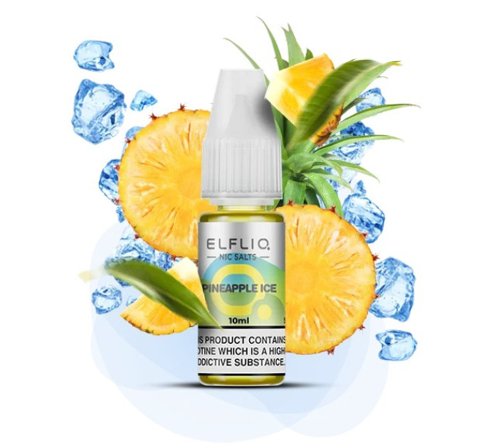 Сольова рідина Elf Liq 10 мл 50 мг Pineapple Ice (Ананас Лід)