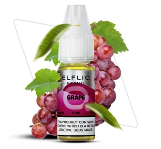 Сольова рідина Elf Liq 10 мл 50 мг Grape (Виноград)
