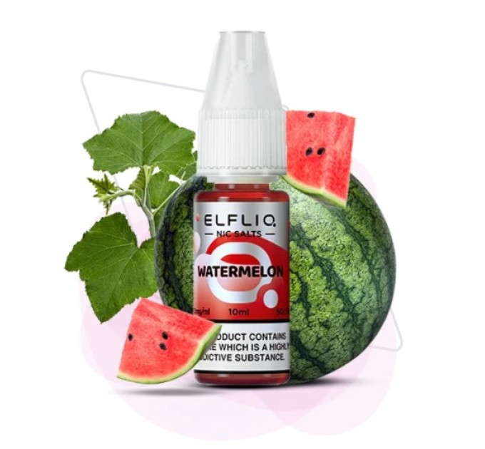Сольова рідина Elf Liq 10 мл 50 мг Watermelon (Кавун)
