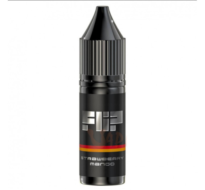 Сольова рідина Flip Salt Strawberry Mango (Полуниця Манго) 15 мл 50 мг