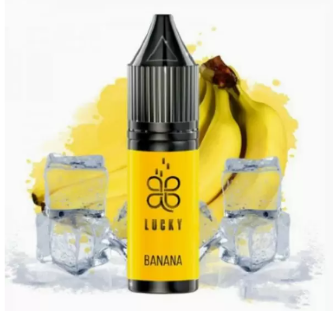 Сольова рідина Lucky 15 мл 50 мг Banana (Банан)