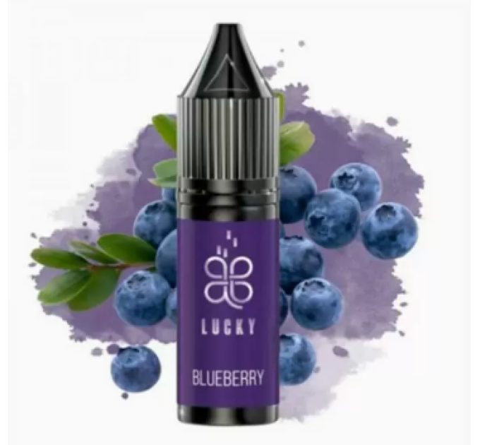 Сольова рідина Lucky 15 мл 50 мг Blueberry (Чорниця)