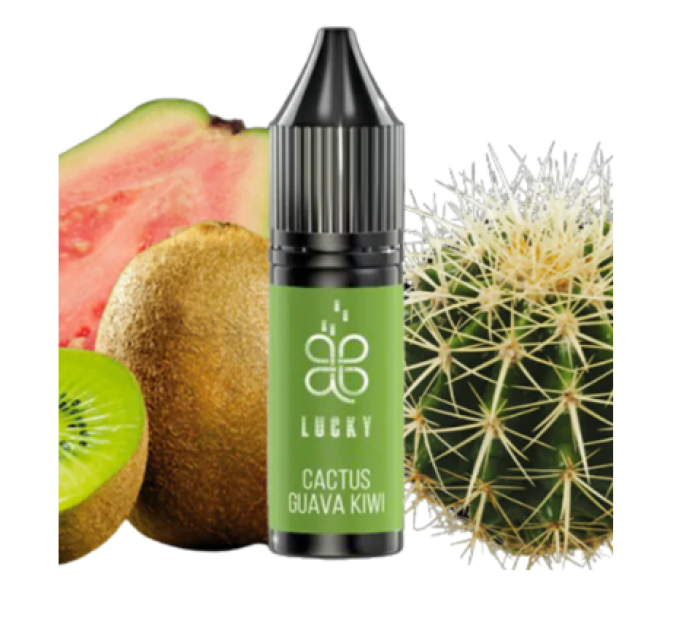 Сольова рідина Lucky 15 мл 50 мг Cactus Guava Kiwi (Кактус Гуава Ківі)