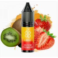 Сольова рідина Lucky 15 мл 50 мг Gold Kiwi Strawberry (Ківі Полуниця)