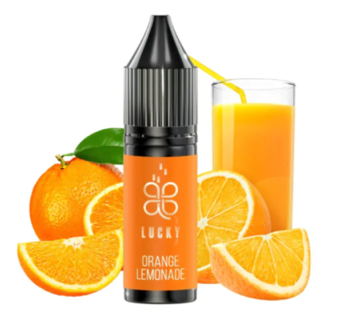 Сольова рідина Lucky 15 мл 50 мг Orange Lemonade (Апельсиновий Лимонад)