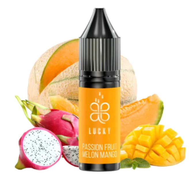 Сольова рідина Lucky 15 мл 50 мг Passion Fruit Melon Mango (Маракуйя Диня Манго)