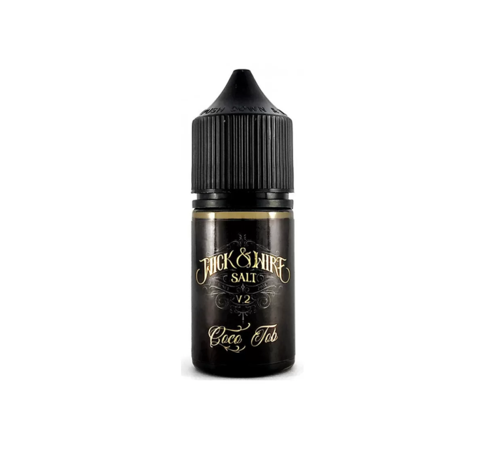 Сольова рідина Wick&Wire Coco Tob V2 (Тютюн з кокосовим молоком) 30 мл 50 мг